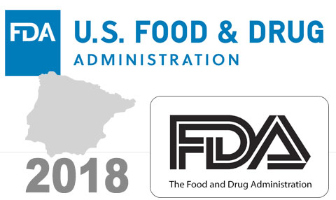 Food and Drug Administration (U.S.FDA) ha iniciado la planificación de las inspecciones del 2018 en España y Portugal